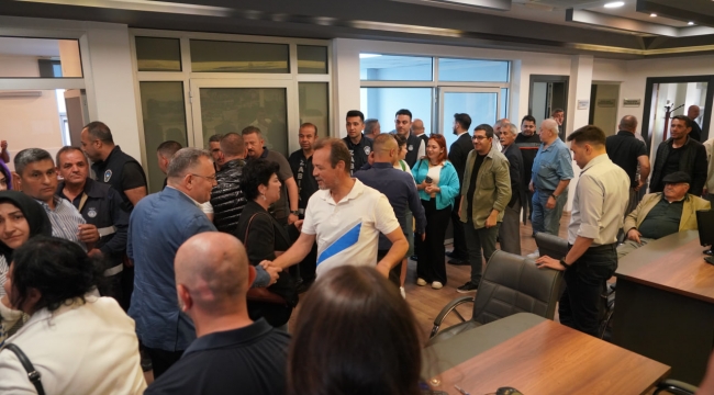 Edremitliler Başkan Ertaş İle Kucaklaştı