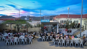  Karakuzu Mahallesi'nde Birlik ve Beraberlik Ruhu İftar Yemeğinde Yaşatıldı