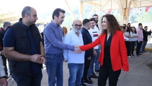 Karşıyaka'da coşkulu bayramlaşma