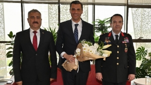 Tombul ve Aktaş'tan Başkan Zeyrek'e ziyaret