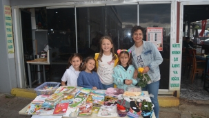 Aliağa'da öğrencilerden sokak hayvanlarına dokunaklı destek