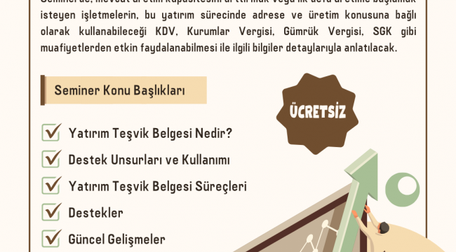 ALTO'dan Yatırım Teşvikleri Semineri