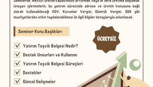 ALTO'dan Yatırım Teşvikleri Semineri