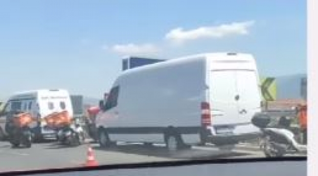 İzmir'de motosiklet kazası:1 Kişi Hayatını Kaybetti