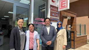 MHP Aliağa İlçe Yönetimi, Eczacılar Gününü Kutladı