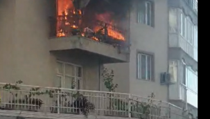 Aliağa'da alevler evi sardı, Bir kişi hayatını kaybetti 