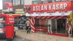 Aslan Kasap 3 Şubesini Aliağa'da Hizmette açtı