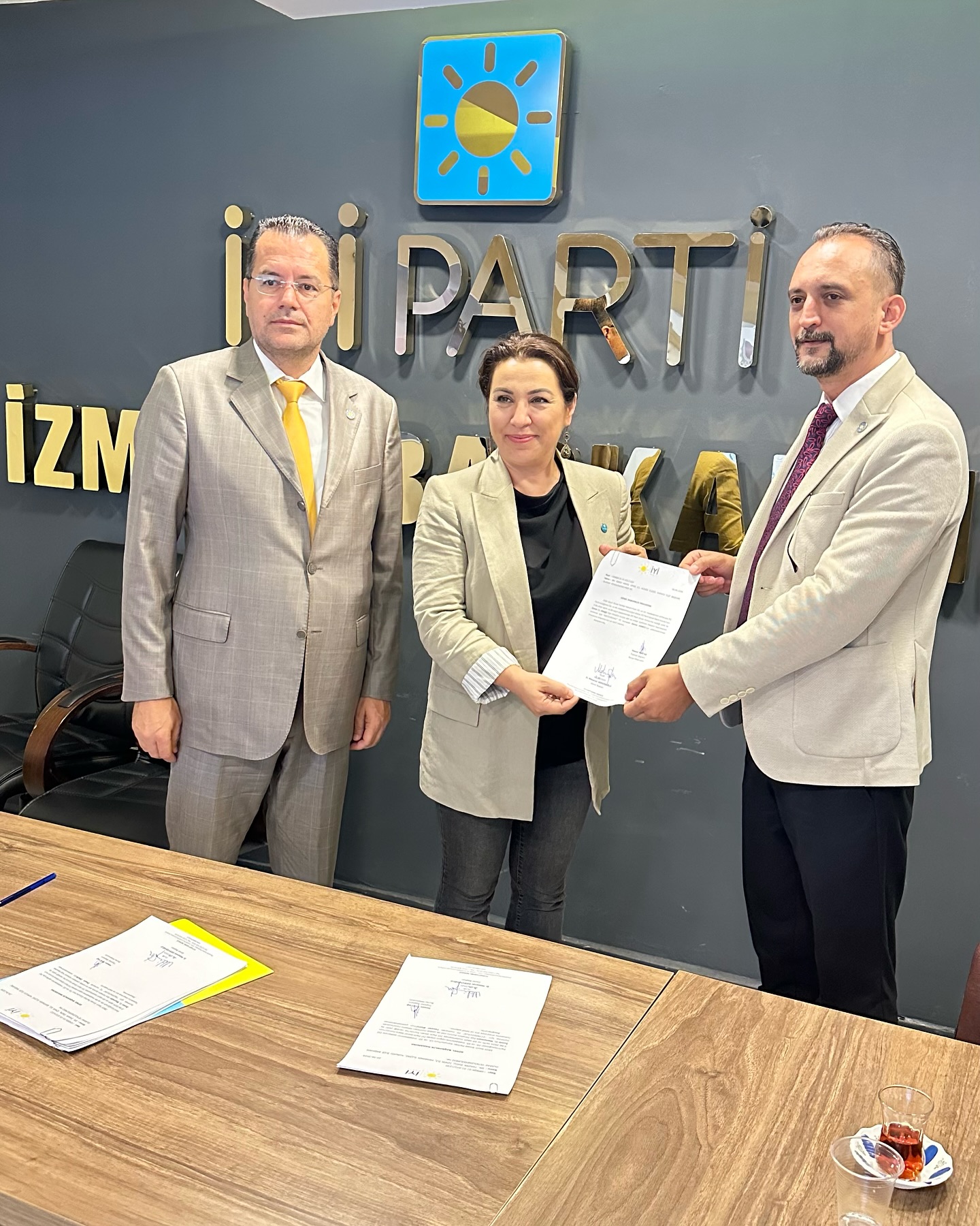 İYİ Parti Aliağa İlçe Başkanlığına Deniz Hancı Atandı