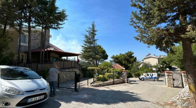 Urla'da boşaltılan sitenin yöneticisi: "Çok ciddi duman riski var, burada durulmamasını istiyorlar"