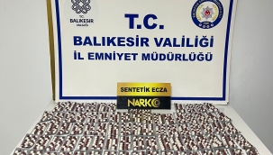 Ayvalık'ta Narkotik Polisi Uyuşturucu Hap Satıcısını Kıskıvrak Yakaladı