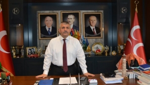 MHP İl Başkanı Veysel Şahin'den  Büyükşehir'e Merih Demiral heykeli tepkisi