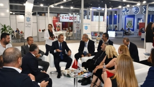 3. Logistech Fuarı'nda İMEAK DTO Aliağa Şubesi Standına Yoğun İlgi