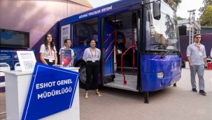 ESHOT 93. İEF'de Güvenli Yolculuk Sistemi'ni tanıtıyor