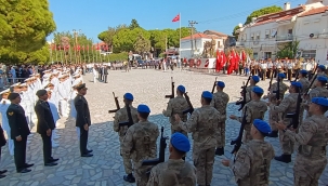 Foça, Gaziler Günü'nde Kahramanlarını Unutmadı