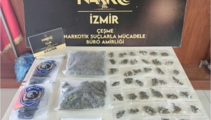 İzmir'de uyuşturucu operasyonları: 100 şüpheliye işlem