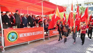 Menemen'de kurtuluş coşkusu