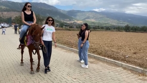 Ödemiş'te rahvan at yarışları heyecanı yaşandı