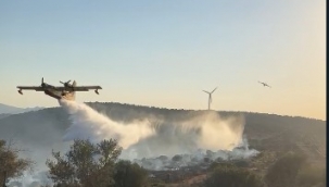 Aliağa'da çıkan yangın kontrol altında!