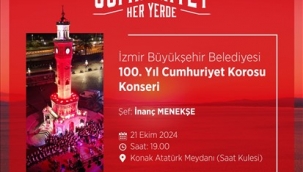 Cumhuriyet Bayramı'na özel 100. Yıl Cumhuriyet Korosu konseri 