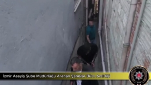 İzmir'de firari hükümlü 'aydınlatma penceresinden' çıkarılarak yakalandı
