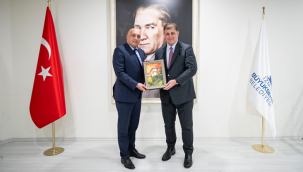 Kardeş kent Kırcaali'den dostluk ziyaret