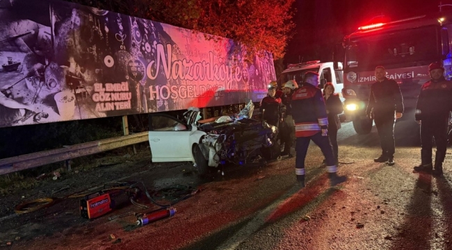 İzmir'de freni boşalan kamyon 7 aracı biçti: 3 ölü, 7 yaralı