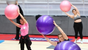Aliağa Belediyesi'nden Kadınlara Özel Pilates ve Aerobik Kurs