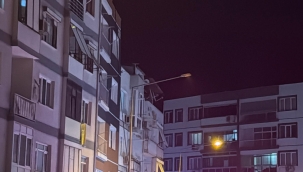 Aliağa 'da baca yangını, itfaiye hızla müdahale etti