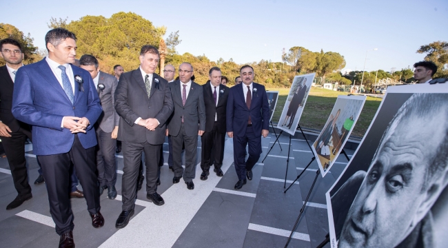 Aliyev 21. ölüm yıl dönümünde Aliağa'd anıldı