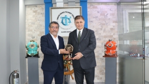 Başkan Cemil Tugay'dan İMEAK DTO Aliağa'ya Ziyaret