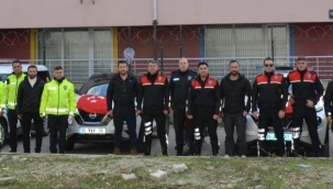 Bergama'da Huzur ve Güven İçin Yeni Araç ve Yunus Timleri Görevde