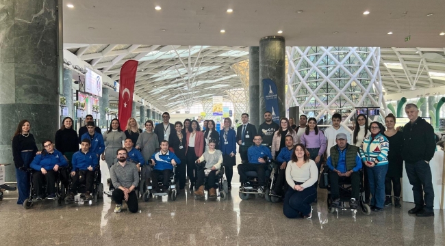 Engelli yurttaşlar başarıları ile ilham verdi