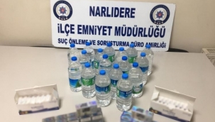 İzmir'de yeni yıl öncesi kaçak alkol operasyonu