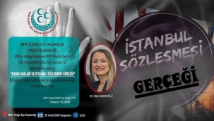 MHP Aliağa'da "Kadın Hakları ve İstanbul Sözleşmesi" Semineri Düzenlenecek