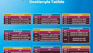 Aliağa'da Yarıyıl Tatili Etkinlikleri Başlıyor 