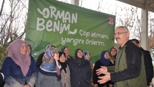 Bergama'da yangınla mücadele eğitimi verildi.