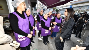 Başkan eşleri Balçova'da buluştu