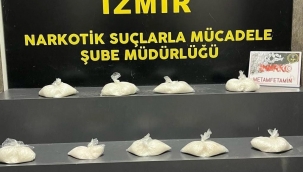İzmir'de 4 kilonun üzerinde metamfetamin ele geçirildi