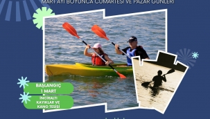 İzmir'in gençleri su sporlarıyla tanışıyor