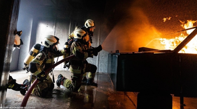 İzmir İtfaiyesi'nin verdiği eğitimler hayat kurtarıyor