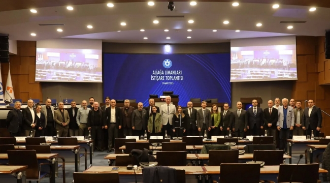 Aliağa Limanları İstişare Toplantısı İzmir Ticaret Odası'nda Gerçekleşti