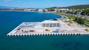 Aliağa Yolcu İskelesi'nin Yüzde 80'i tamamlandı