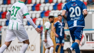 Aliağaspor FK , Karabük'den 3 Puanla Dönüyor