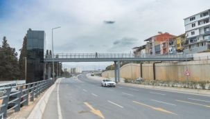 Altındağ Yaya Üst Geçidi hizmete açıldı