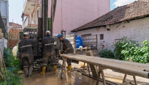 Bornova'nın zemin çalışmalarında sona gelindi