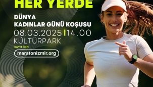 İzmir'de "kadın her yerde"