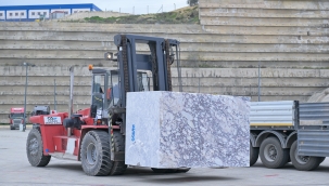 İzmir Mermer Fuarı'nda iki Eyfel Kulesi ağırlığında doğal taş sergilenecek