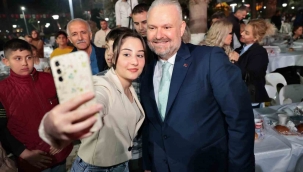 Kadir Gecesi'nde Menemen'de 10 bin kişilik iftar