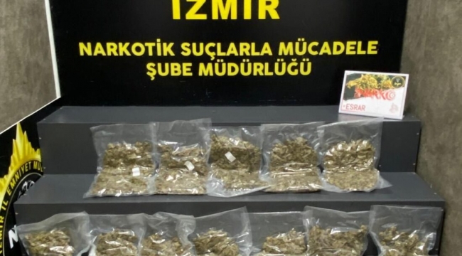 Otomobildeki uyuşturucular, narkotik köpeğine yakalandı