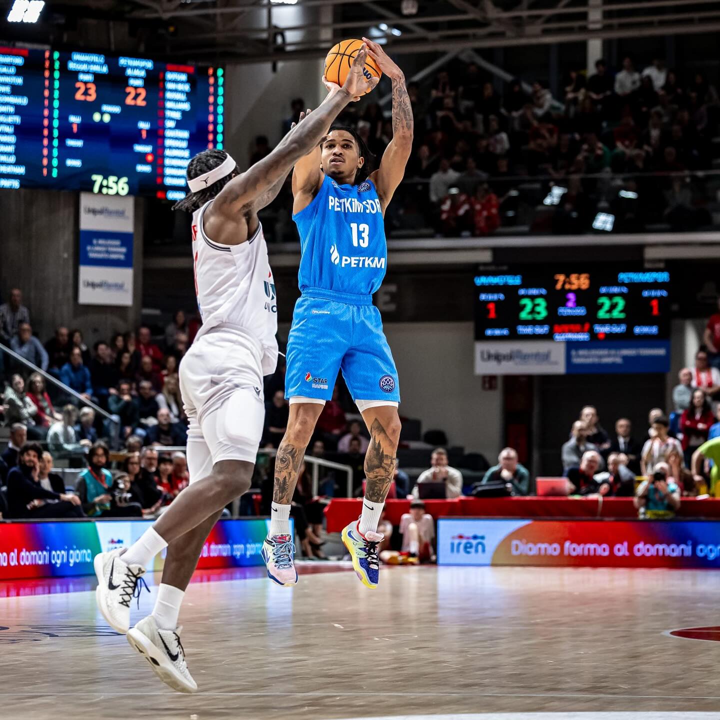 Pallacanestro Reggiana: 77- Aliağa Petkimspor: 70